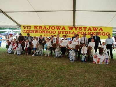 VII Krajowa Wystawa Czerwonego Bydła Polskiego w Szczyrzycu 
